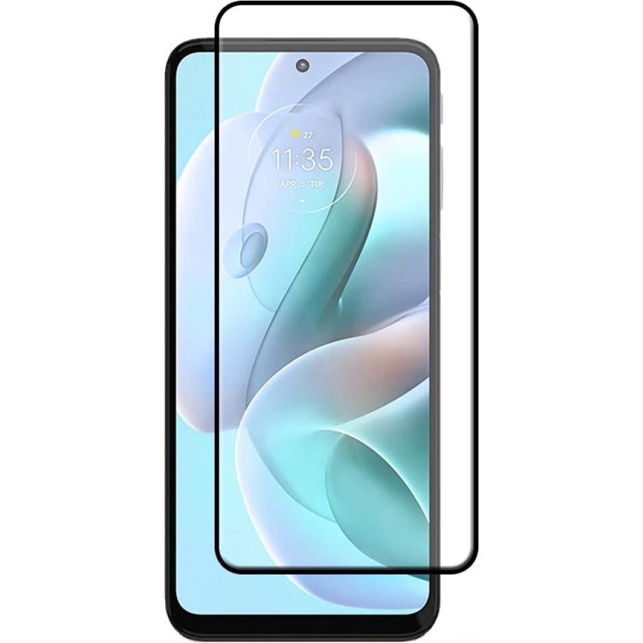 Screenguard Motorola Moto G41 Full Screen Panzerglas Schutzfolie 2.5D 9H (1 Stück, Motorola Moto G41), Smartphone Schutz...