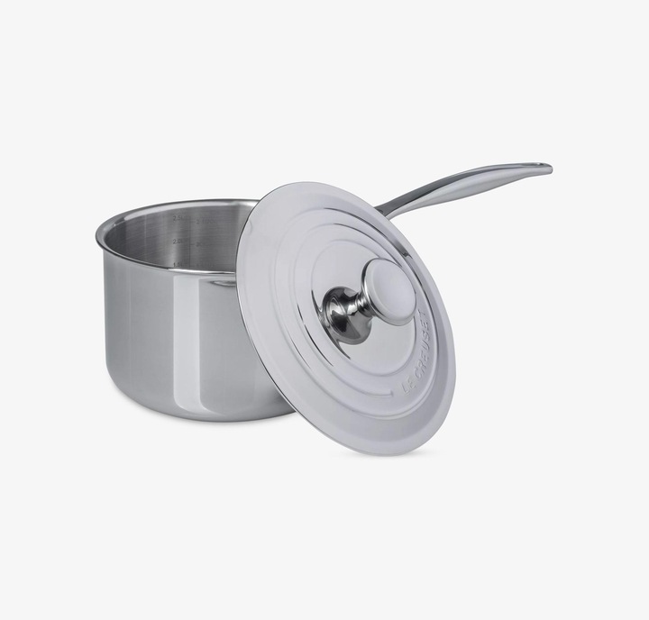 Produktbild Le Creuset 3-ply Plus Profitopf (20 cm, Kochtopf, Edelstahl)