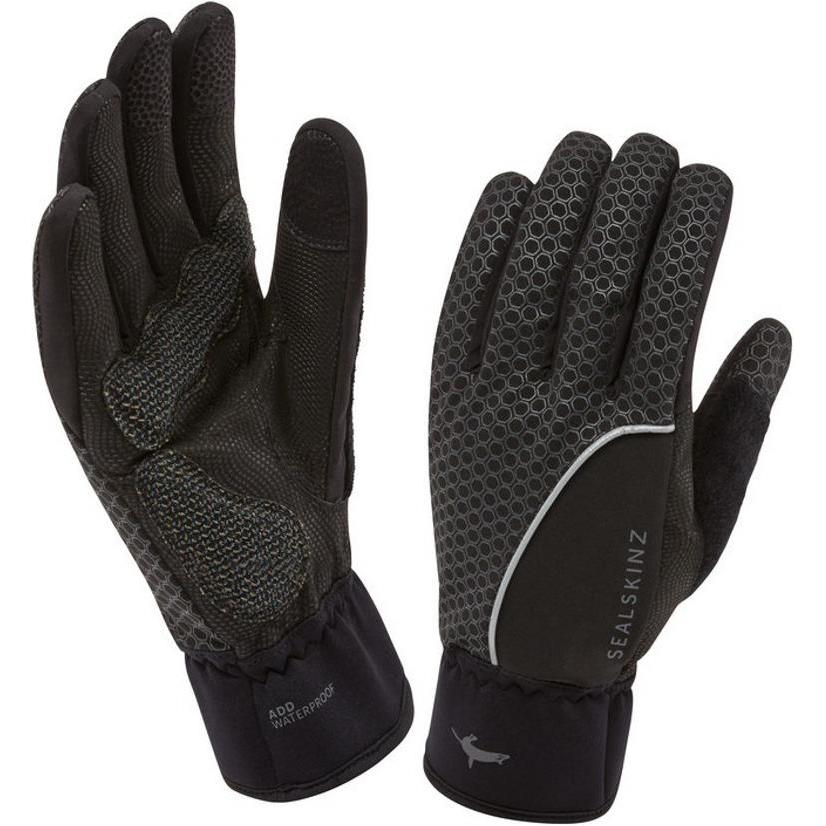 Sealskinz, Unisex, Guanti, Guanti Performance Cycle, Grigio, (7, 7.5, 8)