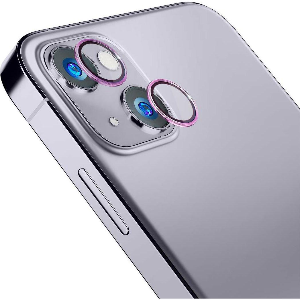 Thumbnail - 3MK Lens Protection Pro iPhone 15 6.1" różowy/pink Ochrona na obiektyw aparatu z ramką montażową 1sz (1 Stück, Apple iPh...