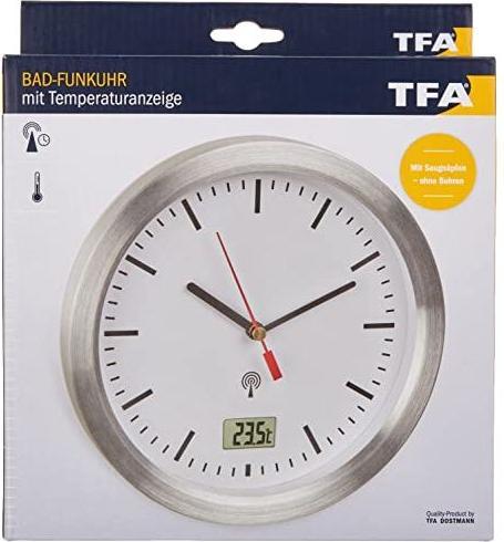 Actual product image TFA Bathroom clock (17.30 cm)