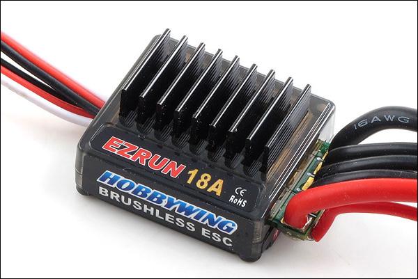 Produktbild Hobbywing Ezrun BL ESC 18A SL 1/18