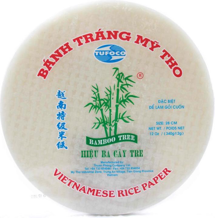 Bamboo Tree Reispapier rund 28cm (340 g)