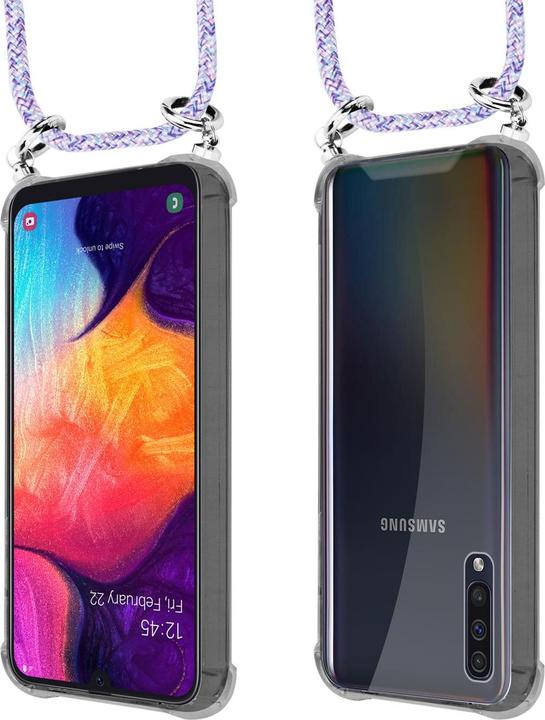 Produktbild Cadorabo TPU Handy Kette SILBER Cover