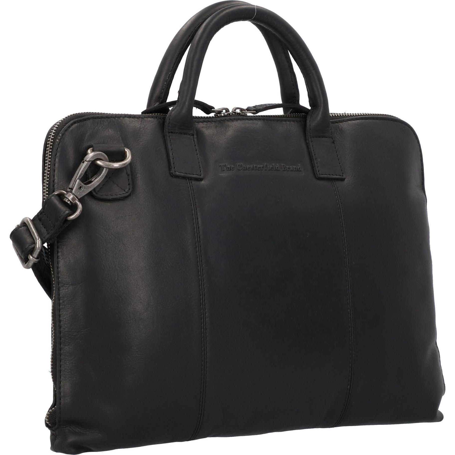 Thumbnail - Chesterfield, Handtasche, Harvey Laptoptas 14 Black, Schwarz