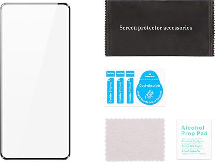 Image du produit Dux Ducis Verre trempé incurvé plein écran tempéré pour Xiaomi 13 Pro avec cadre noir (1 pcs, Xiaomi 13 Pro)