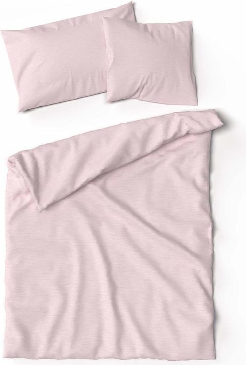 Actual product image Lotus Bettwaren Bettwäsche Jersey uni mélange (Duvet cover, 240 x 240 cm)