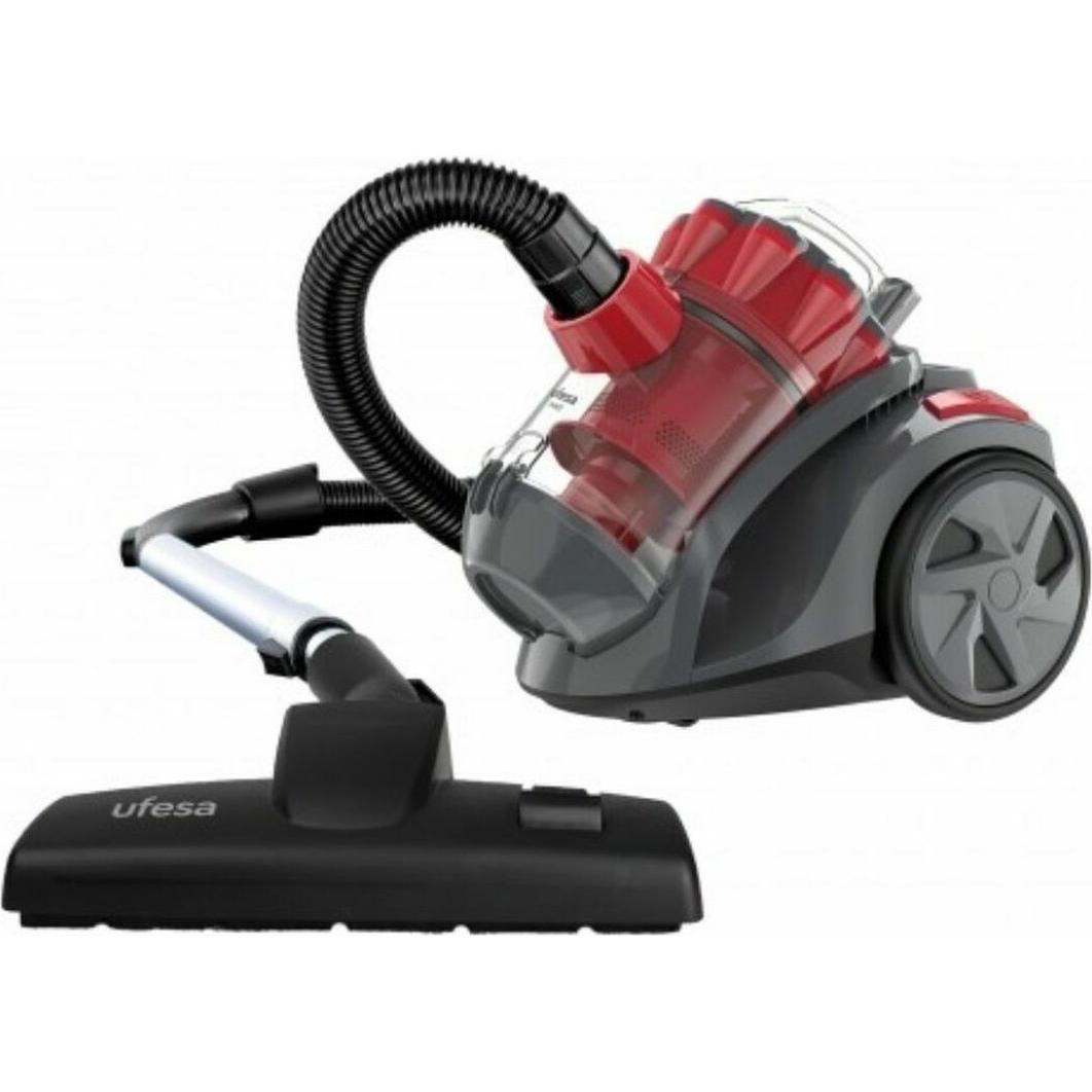 Ufesa AS4046, Aspirapolvere, Rosso, Nero