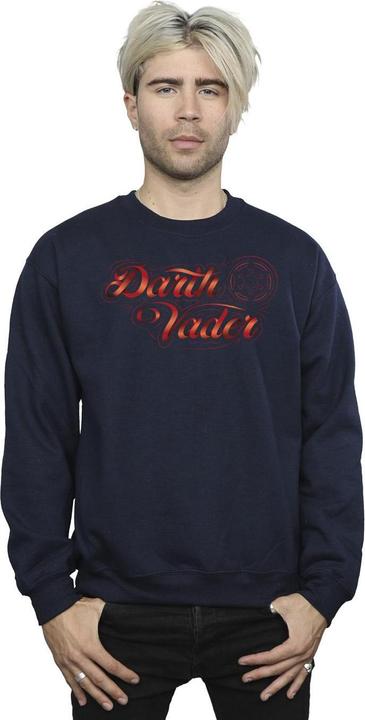 Produktbild Star Wars ObiWan Kenobi Darth Vader Ribbon Font Sweatshirt (S)