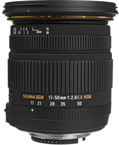 Produktbild Sigma 17-50mm, f/2.8 EX DC OS HSM, Nikon F DX (Nikon F, APS-C / DX)