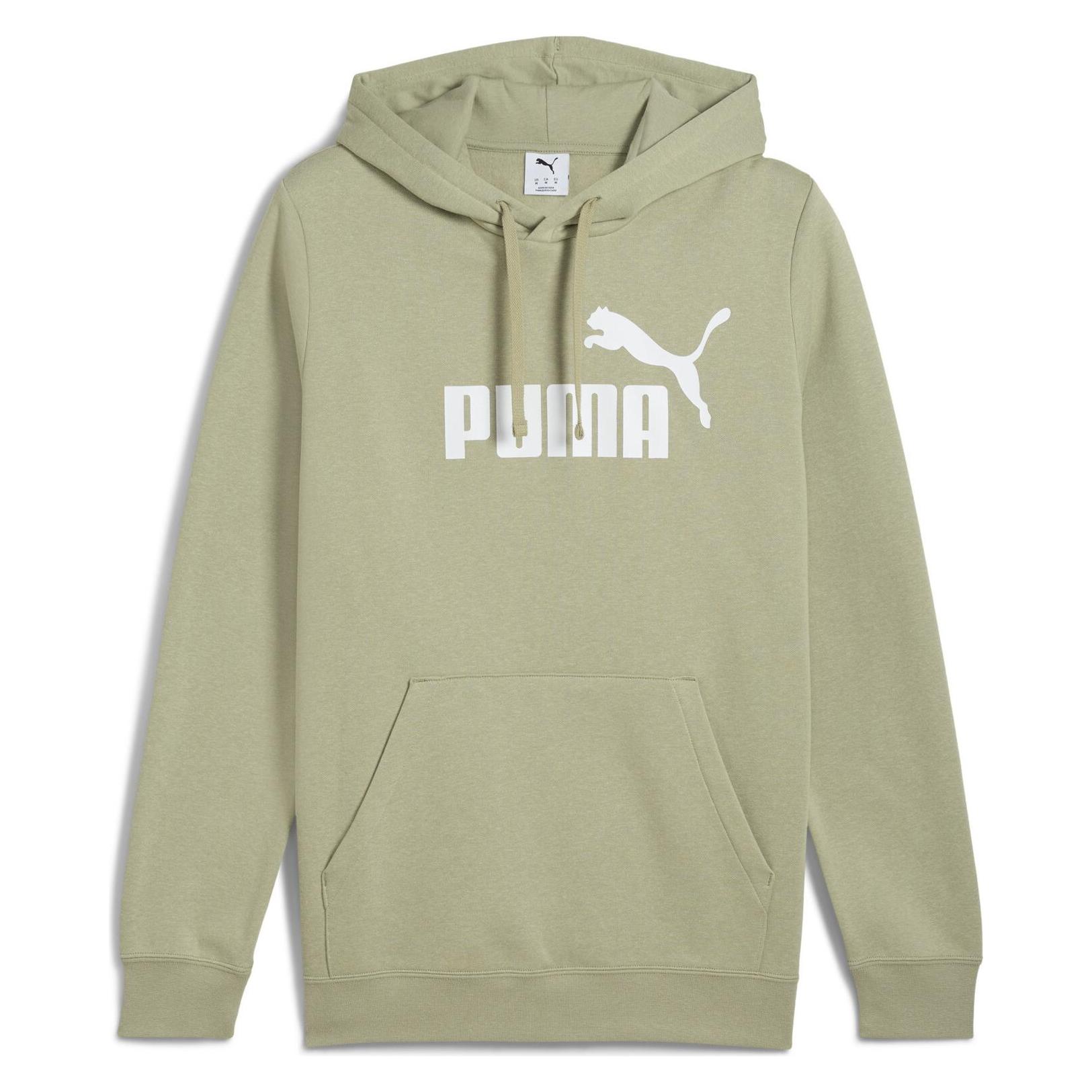 Puma, Herren, Pullover, Ess No. 1 Logo Hoodie Fl (s), Grün, (M)