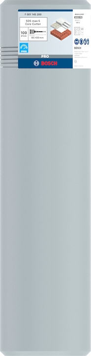 Actual product image Bosch Professional Zubehör PRO SDS max-5 Core Cutter, one-piece, 100 x 80 x 300 mm (100 millimetres)