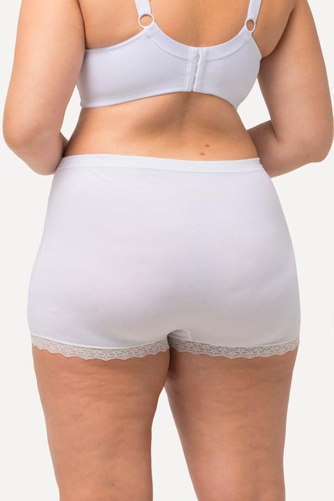 Produktbild Ulla Popken Pantys, 3er-Pack, Spitze, Punkte (46, 48)
