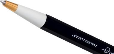 Produktbild Leuchtturm1917 Gelschreiber Drehgriffel 0.5 mm, Schwarz (Schwarz, 1 x)