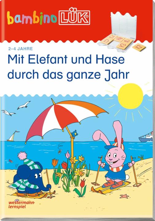 Produktbild bambinoLÜK. Mit Elefant und Hase durch das ganze Jahr (Deutsch, 2012)