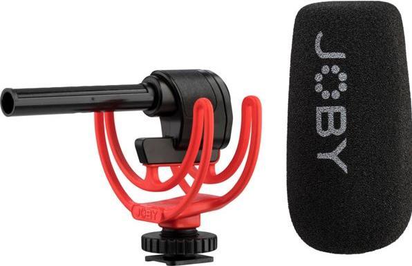 Actual product image Joby JB01675-BWW Microphone Black, Red Digital camera microphone