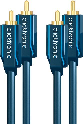 Image du produit clicktronic Câble audio stéréo (2 m, Câbles Cinch)