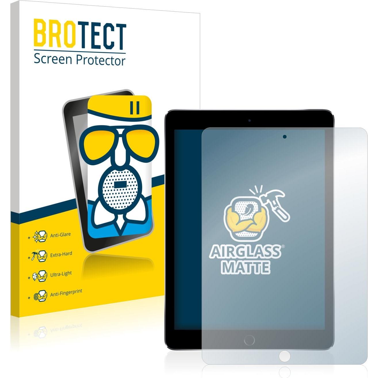 BROTECT AirGlass Panzerglasfolie Matt (1 Stück, iPad Pro 9.7 2016 (1. Gen)), Tablet Schutzfolie