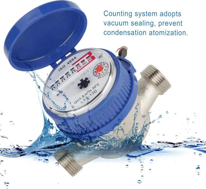 Produktbild Vikye Garten Wasserzähler Set, 1/2 Zoll