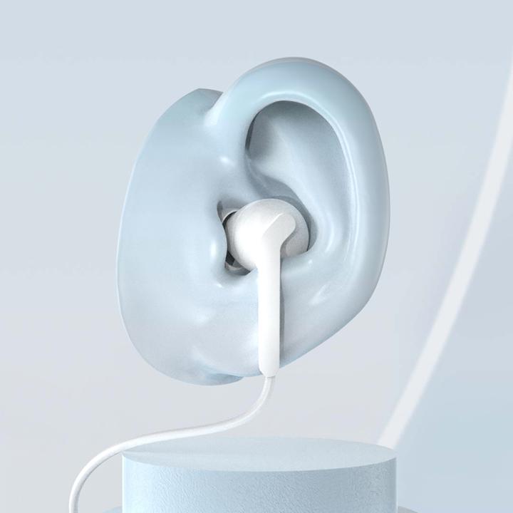 Immagine prodotto Dudao X3C+ cuffie in-ear USB-C cablate da 1,2 m - bianco (Cablato)