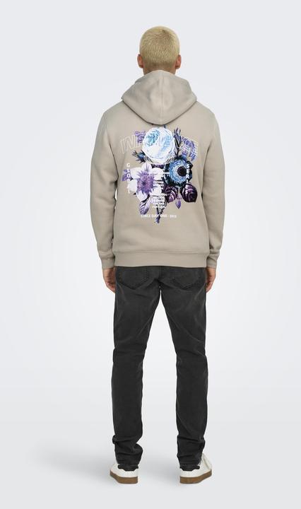 Actual product image Only & Sons ONSKEANE Sweatshirt Kapuzenpullover (L)