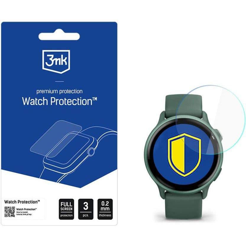3MK Watch Protection ARC Smartwatch Screen Protector for Garmin Vivoactive 6, Accessori per smartwatch, Trasparente