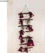 Immagine prodotto Rayher Scala decorativa in legno per sospensione, natural