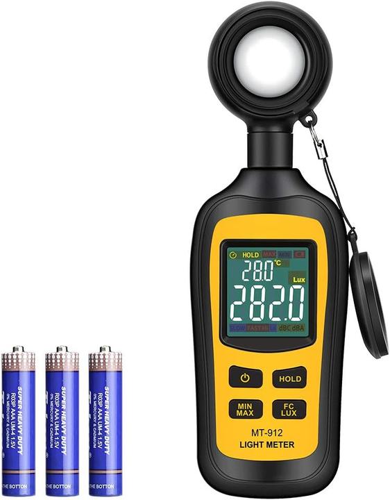 Actual product image Urceri Luxmeter, yellow