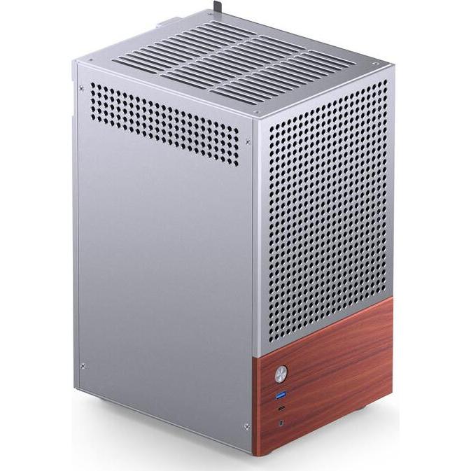 Jonsbo T6 (Mini-ITX), PC Gehäuse, Silber