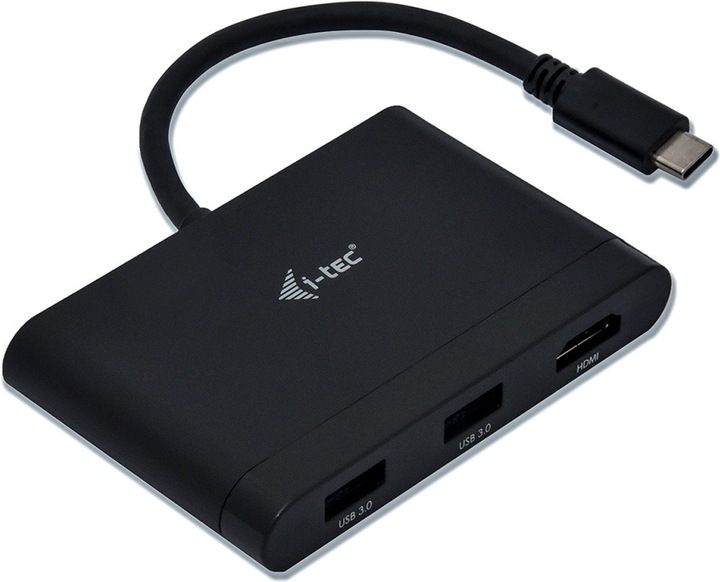 Produktbild i-tec USB C HDMI Travel Adapter PD/Data (USB-C, 4 Ports)