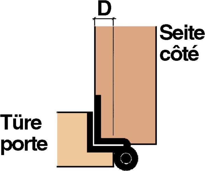 Actual product image Hager Zierbeschläge Furniture hinges