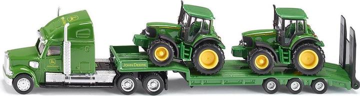 Siku low-Loader mit John Deere Traktoren 1837 1: 87