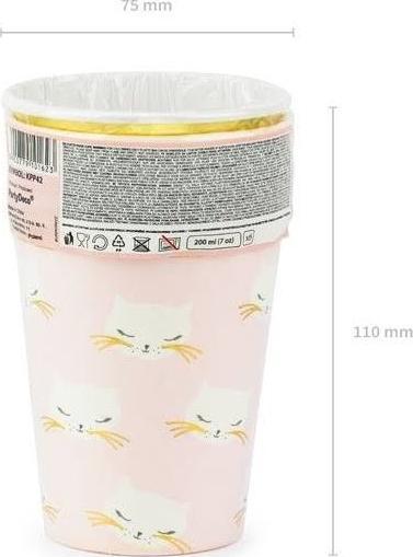 Actual product image Amscan Kitten (6 x)
