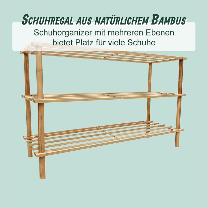 Produktbild Relaxdays Schuhregal (74 x 26 x 48 cm)