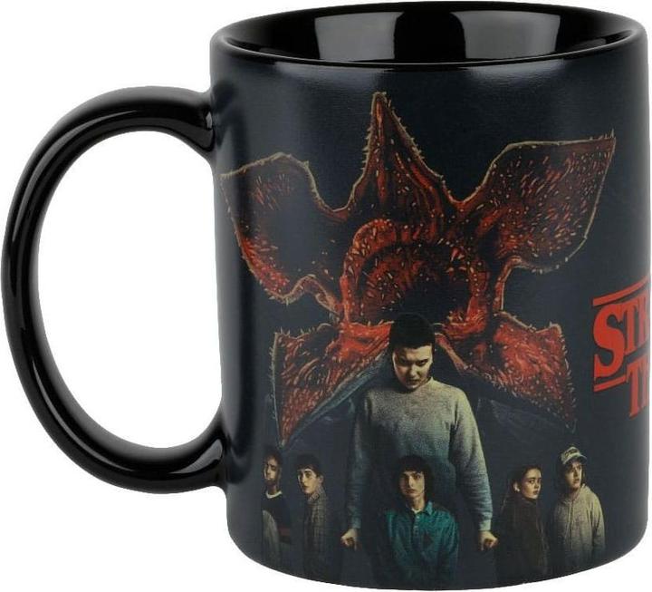Actual product image Konix Stranger Things mug with thermo effect team 320 ml (320 ml, 1 x)