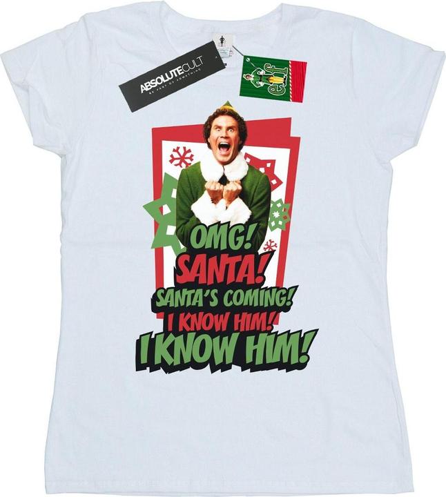 Immagine prodotto Elf OMG Santa Maglietta Donna (XXL)