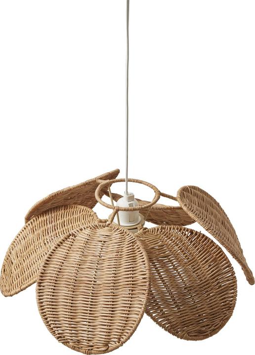 Produktbild Vertbaudet Kinderzimmer Lampenschirm aus Rattan in Blütenform