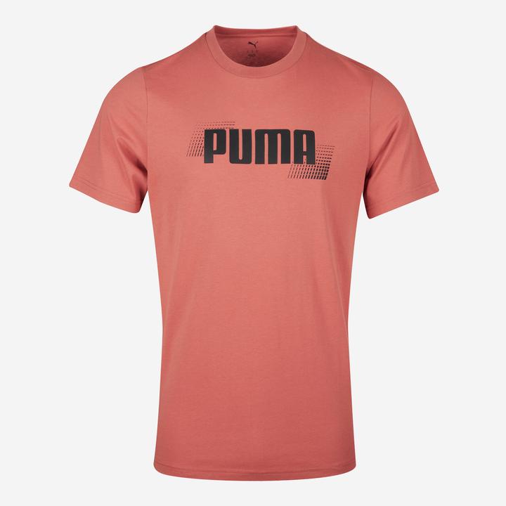 Image du produit Decathlon T-shirt en coton à manches courtes homme, rouge (S)