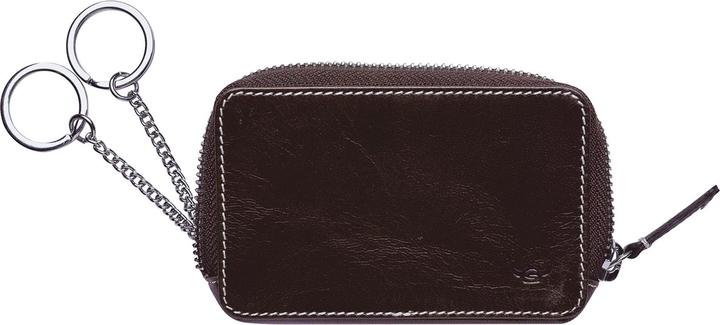Actual product image Golden Head Bari key case leather 11 cm