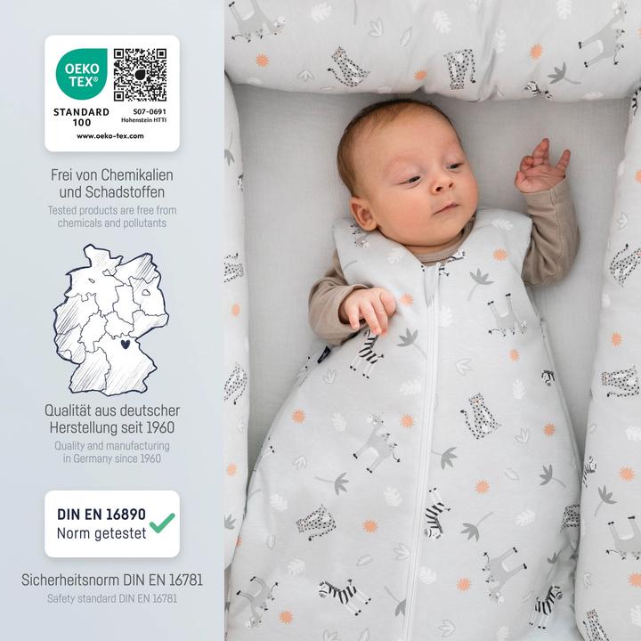Actual product image Julius Zöllner Jersey summer sleeping bag - Tropic (56 cm, 0.5 TOG, Summer)