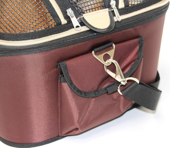 Image du produit Croci Sac de transport pour animaux domestiques FAST&EASY 2-en-1 (Chat, Chien, Respirant)