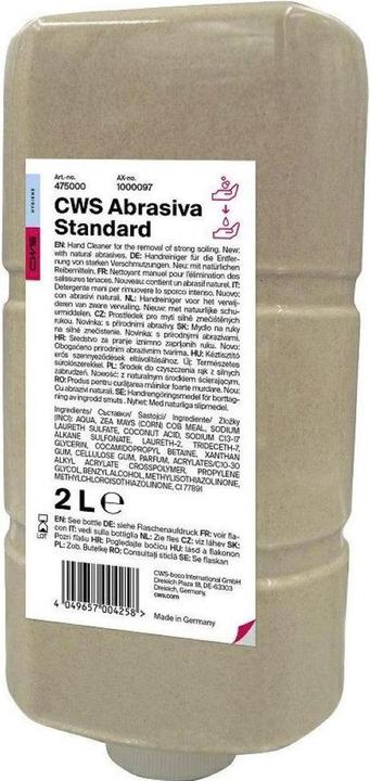 Produktbild CWS Handreiniger Abrasiva Seife 2000 ml, 8er Pack (Flüssigseife, 16000 ml)