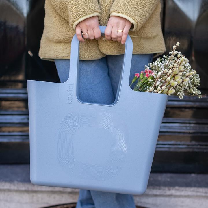 Produktbild Koziol Tasche XL Nature Flower Blue