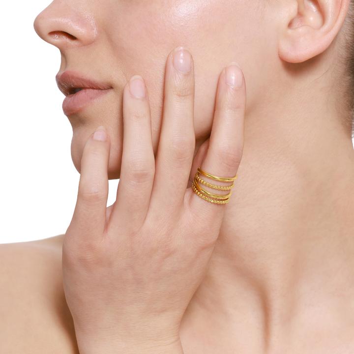 Produktbild Heideman Laron goldfarben (One Size)