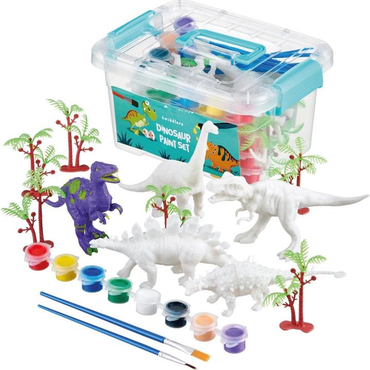 Actual product image The twiddlers Dinosaur figures 3D colouring set 15 pieces