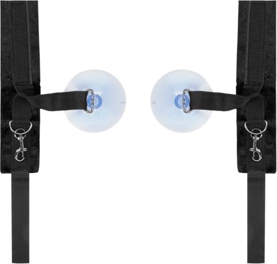 Produktbild Ouch! Velvet & Velcro Adjustable Handcuffs Suction Cup