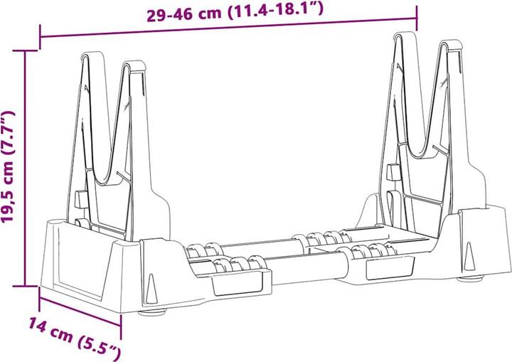 Actual product image vidaXL Schiesszubehör