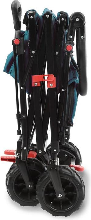 Actual product image Fuxtec Strand-Bollerwagen FX-CTB800 mit UV-geschütztem Sonnendach,Schiebegriff & Innenraumverlängeru