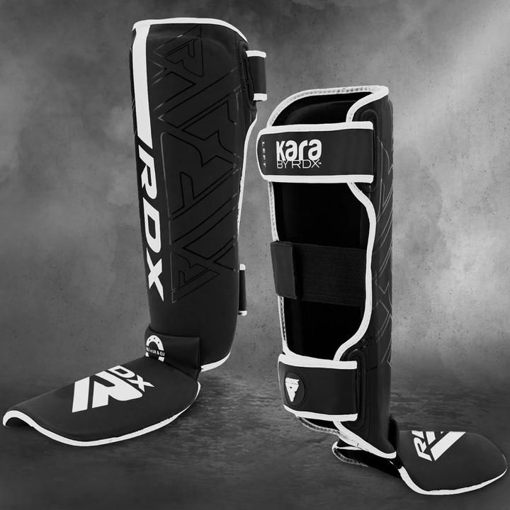 Actual product image Rdx Shin Instep F6 Matte White-M (M)