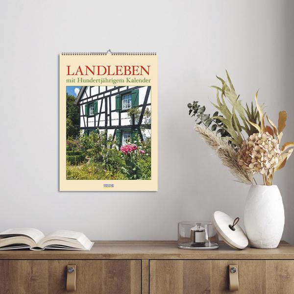 Actual product image Landleben mit Hundertjährigem Kalender 2025 (A3, Hardcover, German)